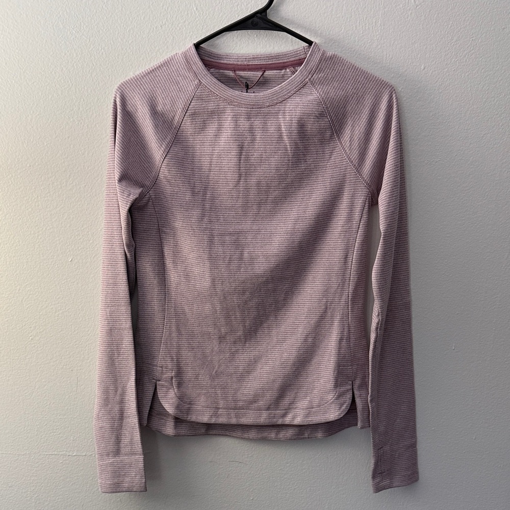 Avalanche Women's Micro Stripe Crewneck